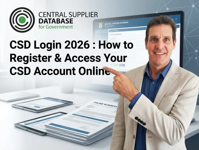 CSD Login guide to register and access your CSD account online