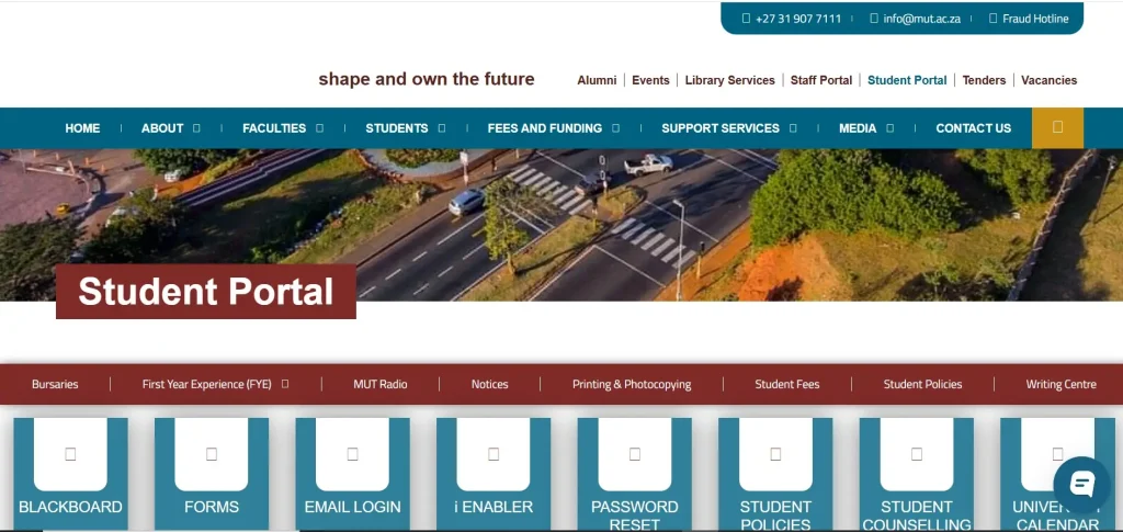MUT Student Portal Login – Access Your Student Account