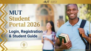 MUT Student Portal login and registration guide