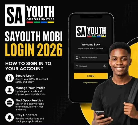 How to log in to SAYouth.mobi