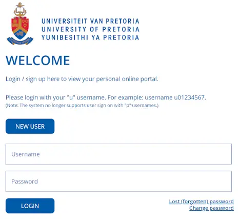 clickUP learning management system for University of Pretoria students