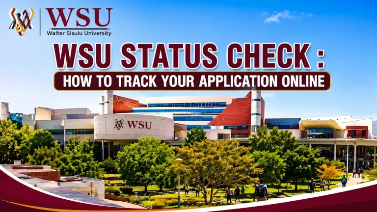 WSU Status Check: How to Track Your Application Online