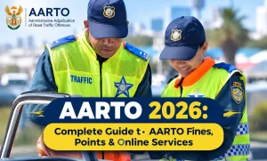 AARTO guide covering traffic fines, demerit points and online services
