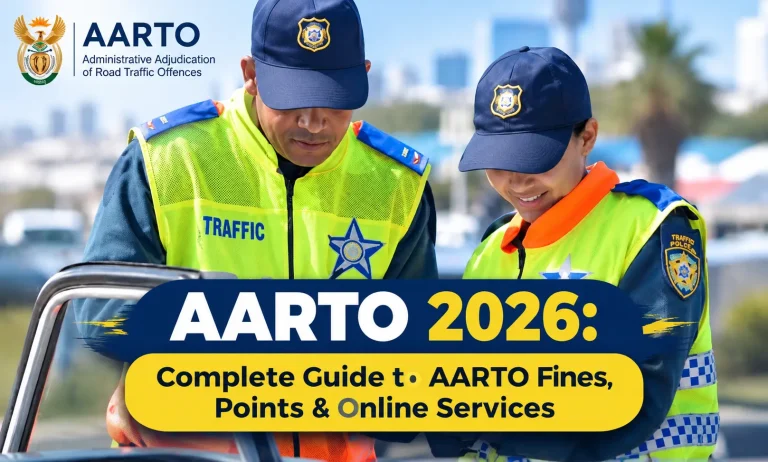AARTO guide covering traffic fines, demerit points and online services