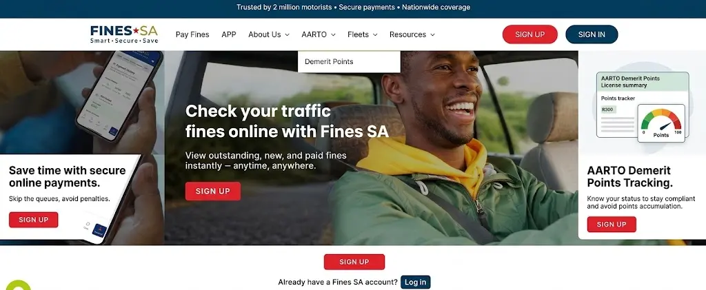 How to check AARTO fines online through the official AARTO portal