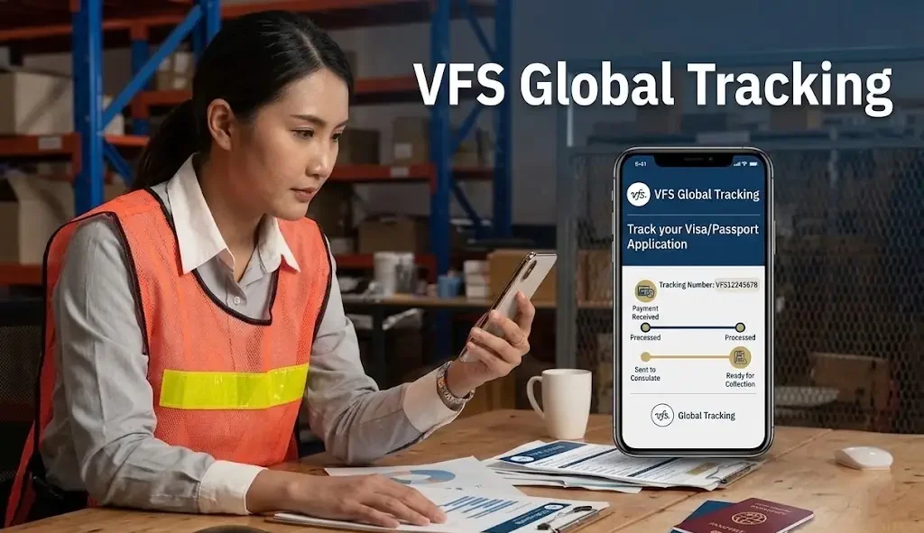 VFS Global Tracking for checking visa application status online