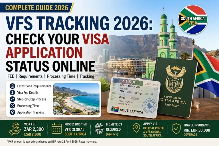VFS Tracking 2026 for checking visa application status online
