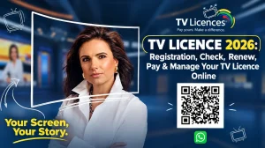 TV Licence registration, check, renewal, payment and online account management
